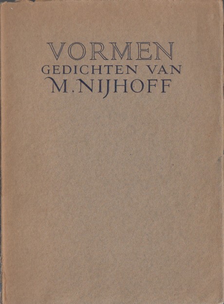 Nijhoff, M. - Vormen.